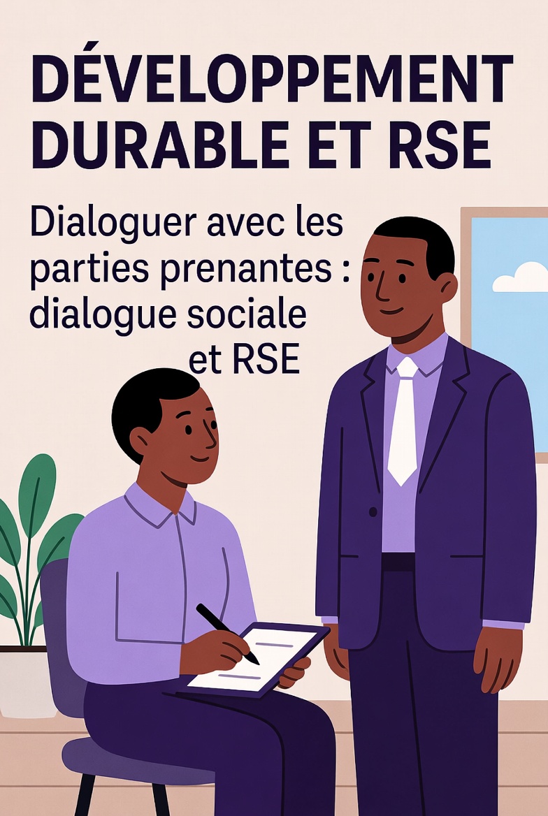 Course Image DEVELOPPEMENT DURABLE ET RSE: Dialoguer avec les parties prenantes : dialogue sociale et RSE