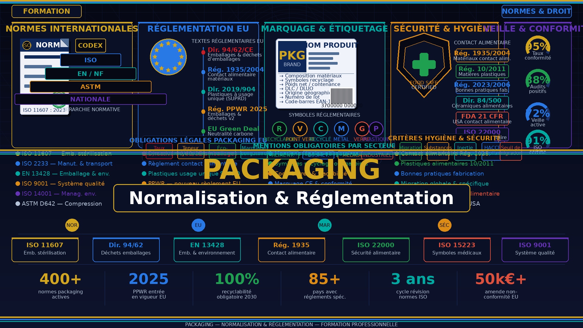 Course Image PACKAGING: La normalisation et réglementation