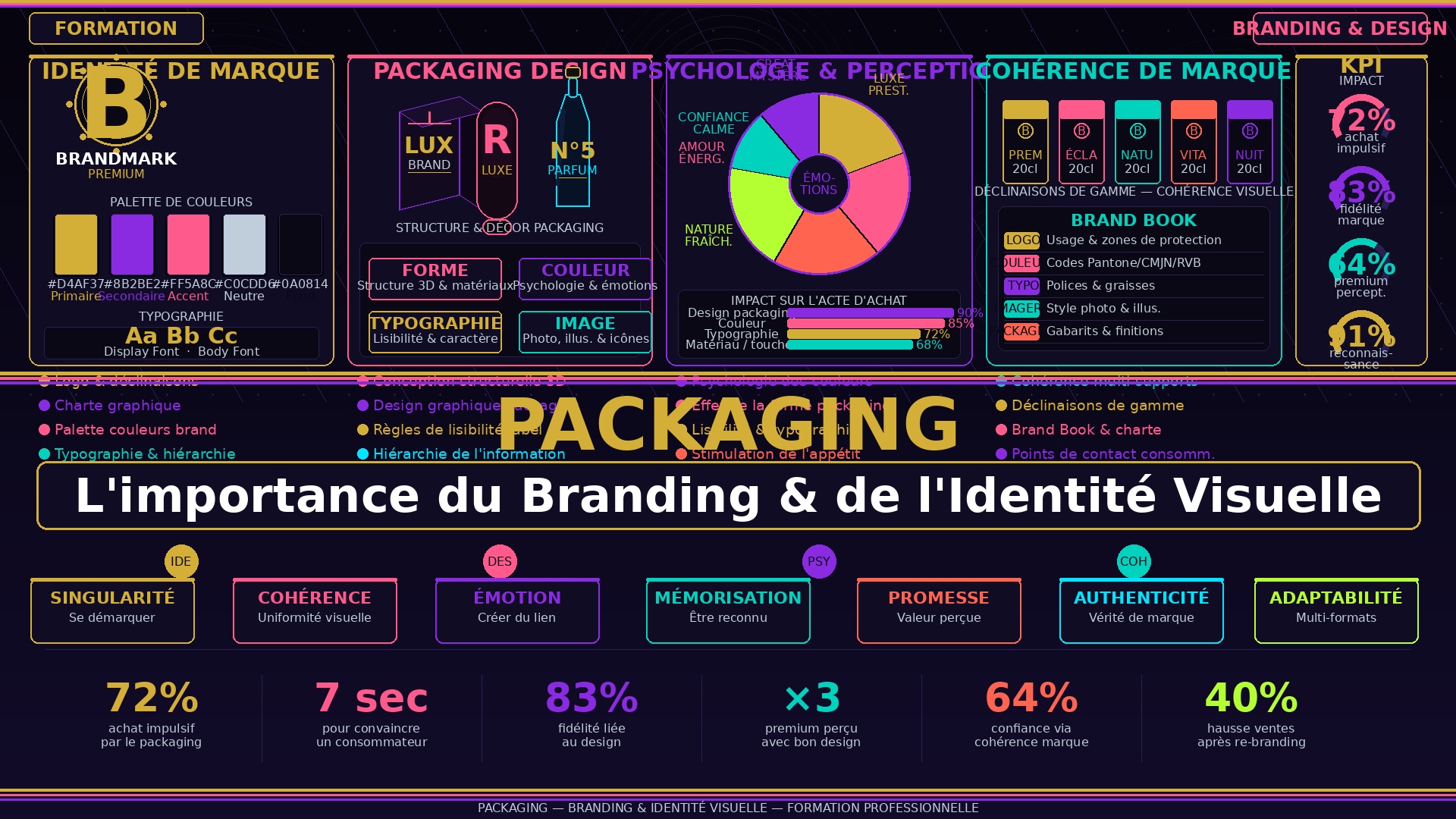 Course Image PACKAGING: L’importance du branding et de l’identité visuelle